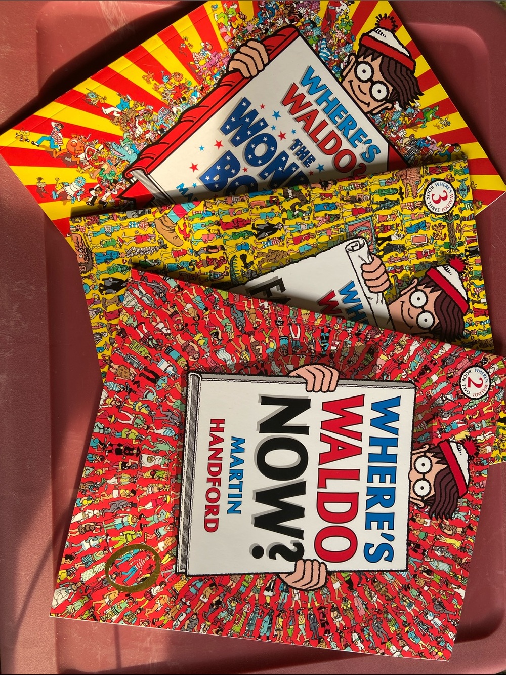Where's Waldo? Now? Book Bundle (books 2, 3, 5) new